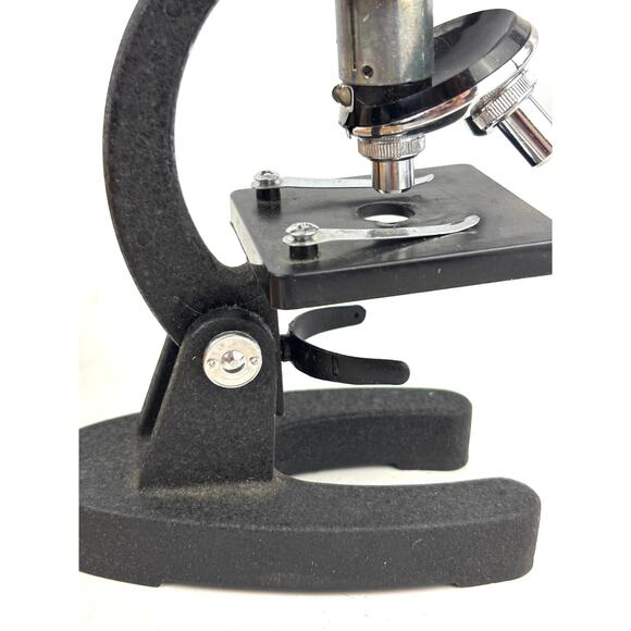 Perfect Model 801 Turret Microscope 150x 300x 600x - Picture 6 of 16